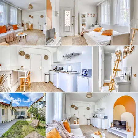 Апартаменты Le Sunrise Boheme - Studio Proche Universite Paris 13 Jo Paris 2024 Villetaneuse